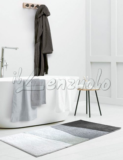 Tappeto bagno jacquard in cotone antiscivolo DUNE di Gabel