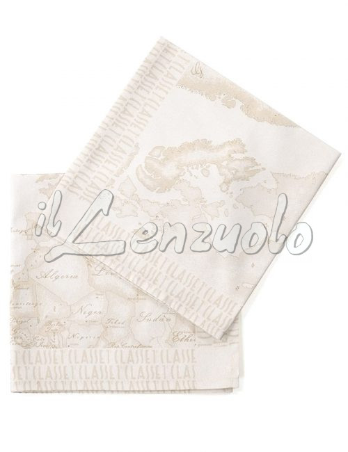 Set 2 tovaglioli Alviero Martini GEO WHITE