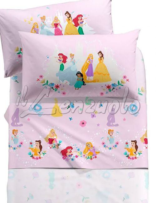 lenzuola-principesse-disney-princess-flowers