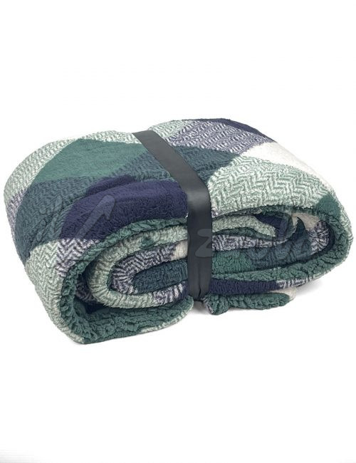 plaid-coperta-acca24-innsbruck-verde